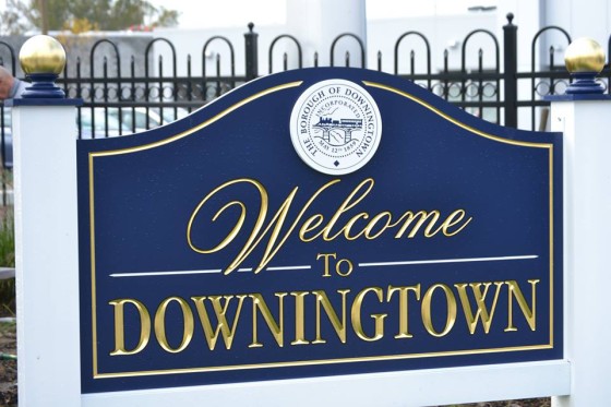 Downingtown Sign