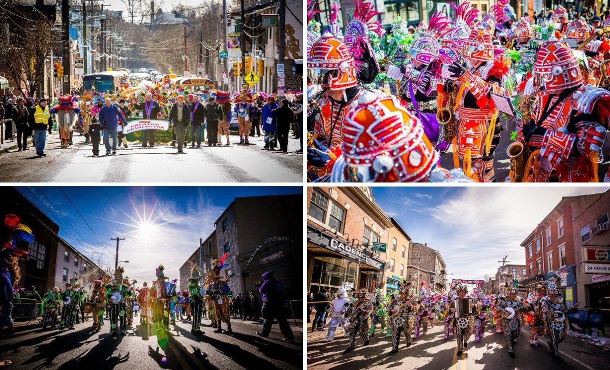 Mummers Mardis Gras Manayunk