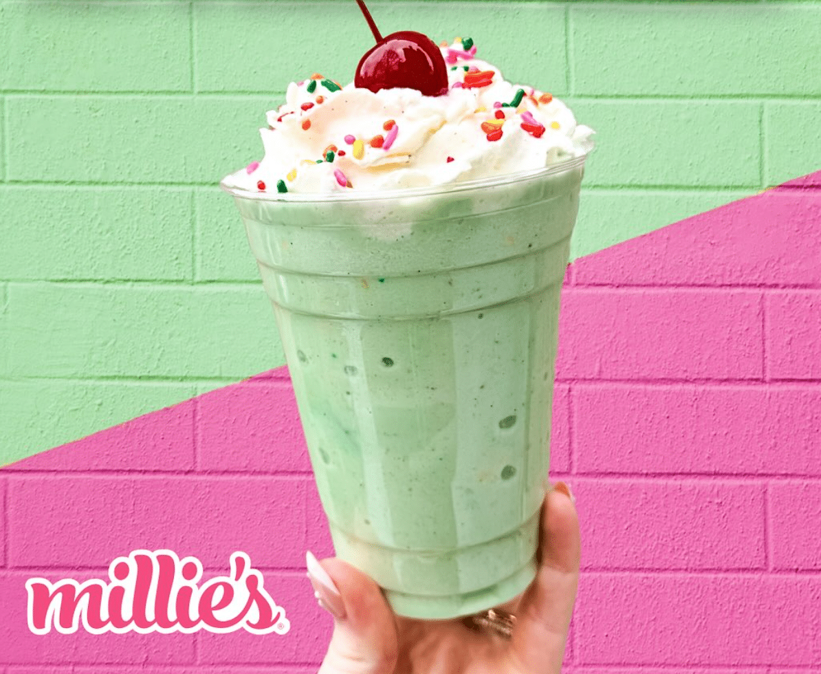 The Shammy Shake at Millie's Homemade in Pittsburgh.