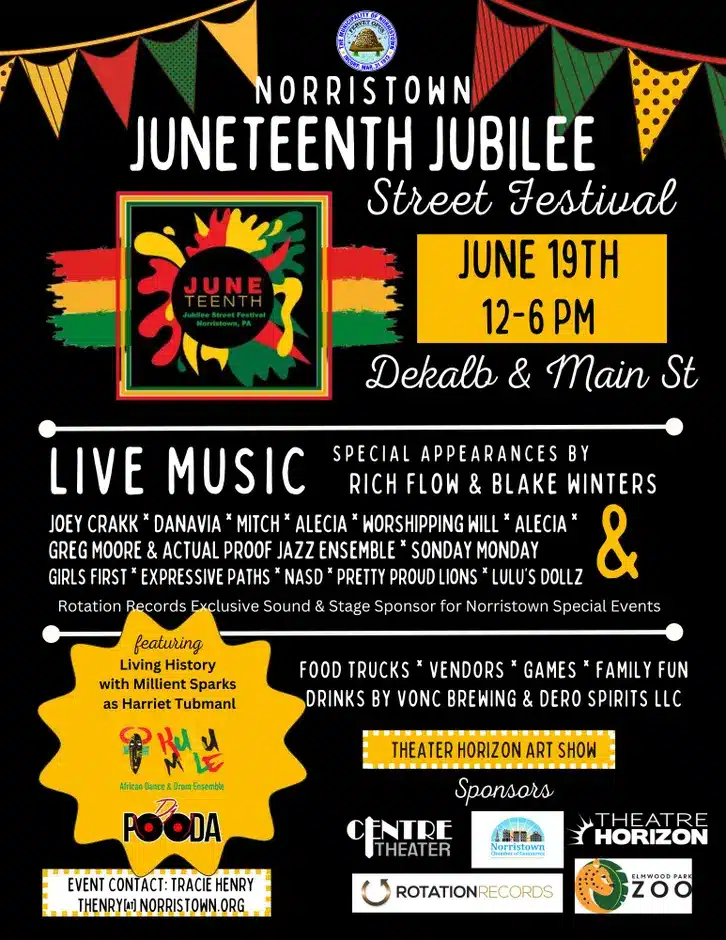 Norristown Juneteenth Jubilee Street Festival