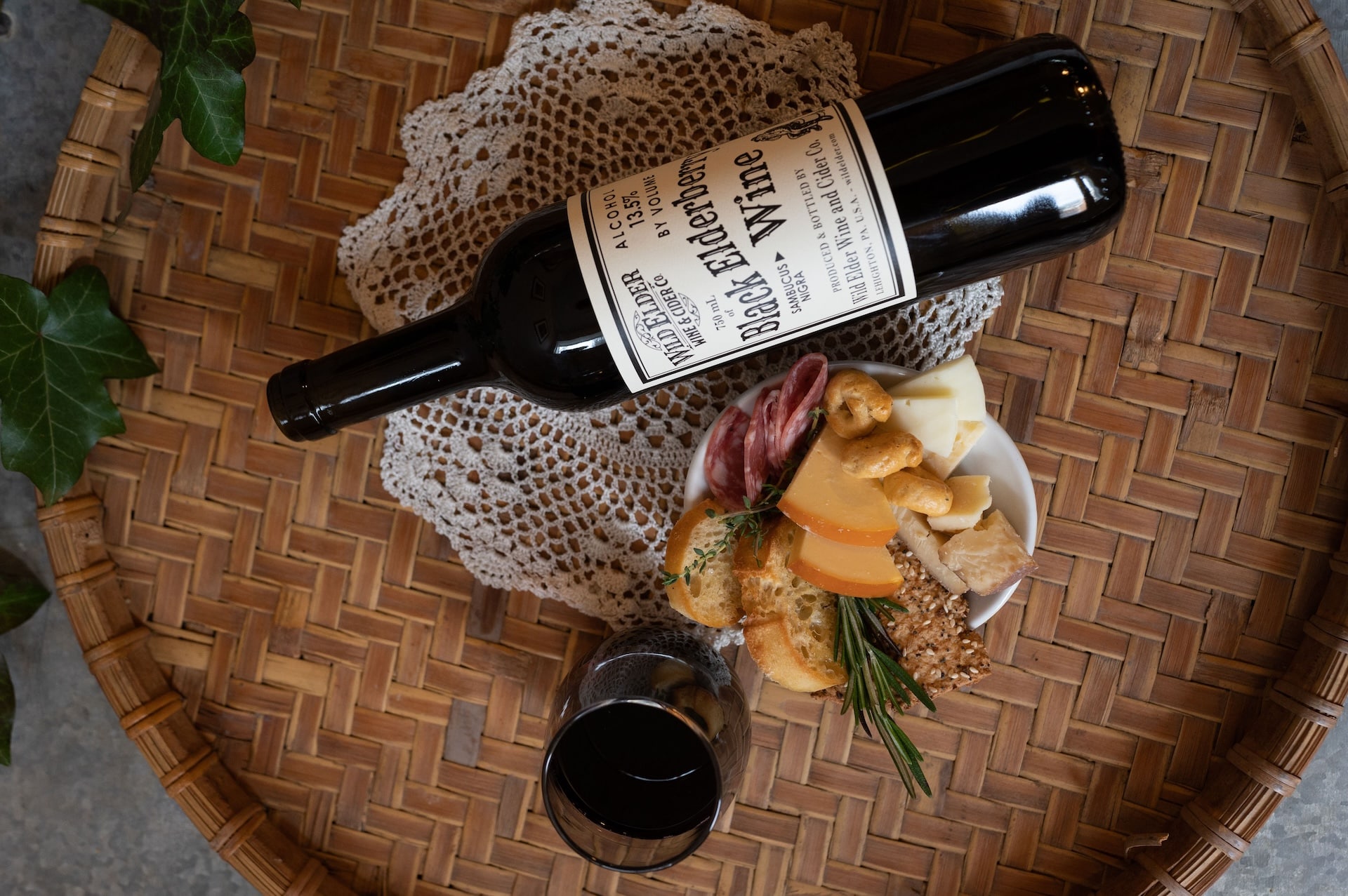 Black Elderberry Wine by Wild Elder Wine & Cider Co.