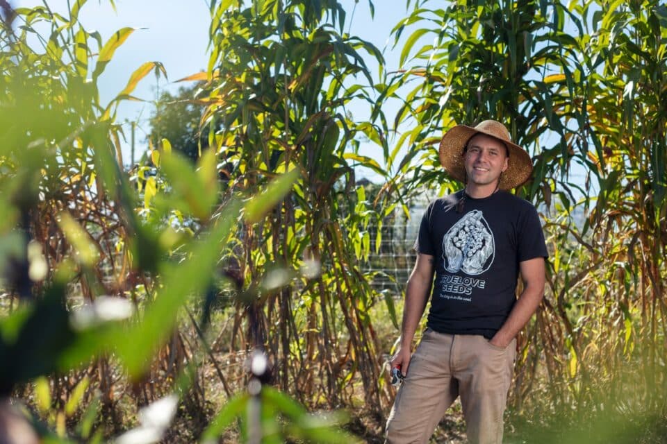 Owen Taylor of Truelove Seeds