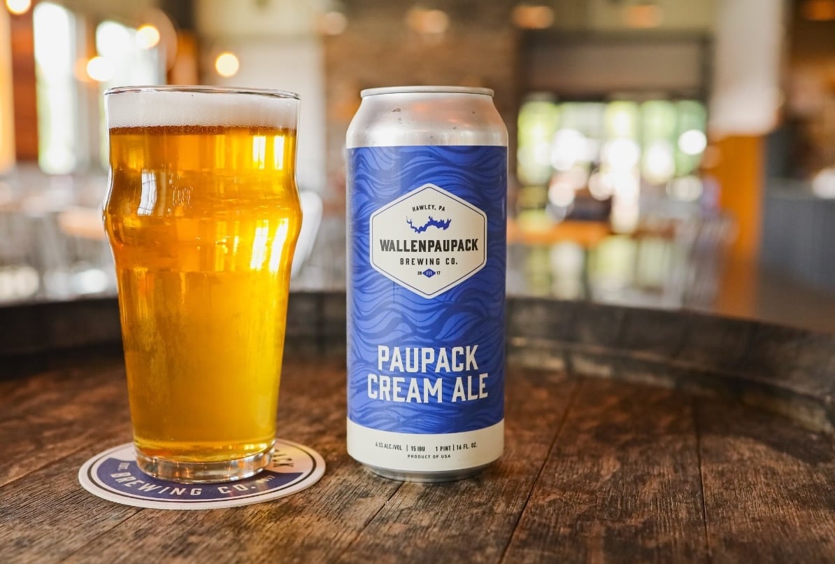 Wallenpaupack Brewing Co.'s Paupack Cream Ale.