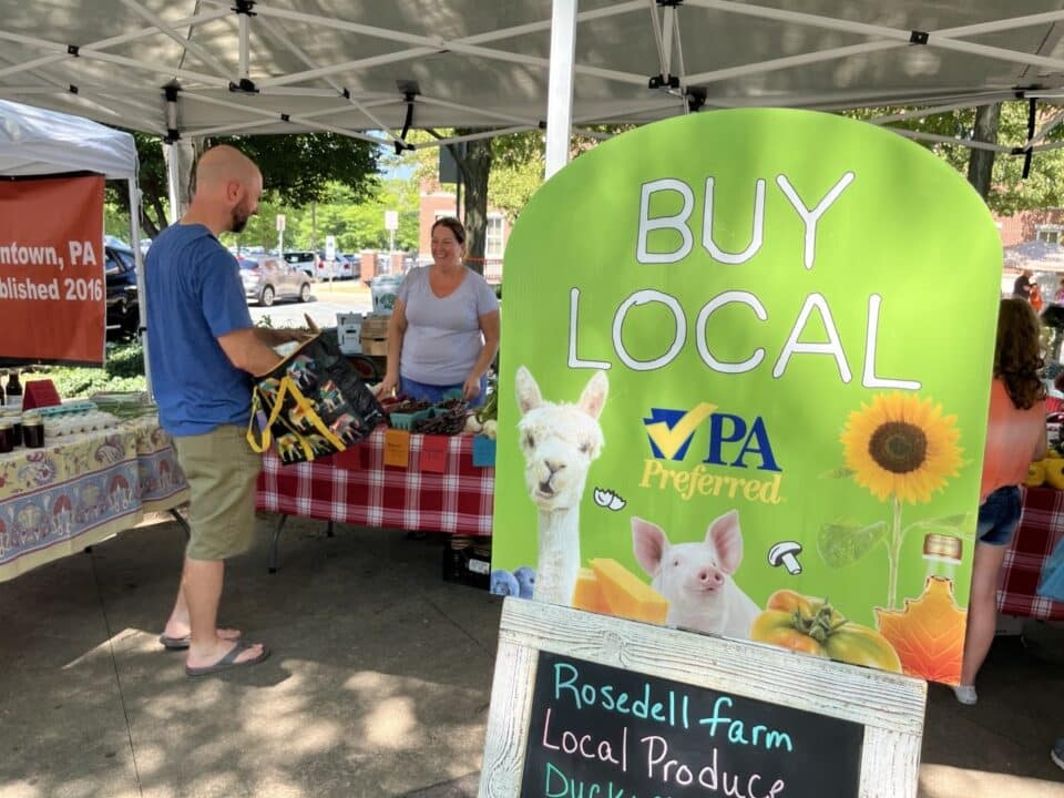 Pottstown Farm with PA Preferred sign.