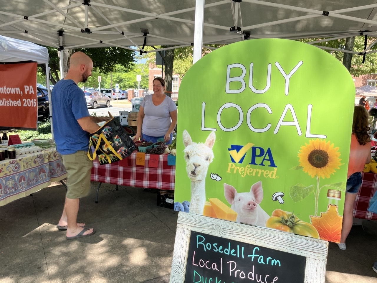 Pottstown Farm with PA Preferred sign.