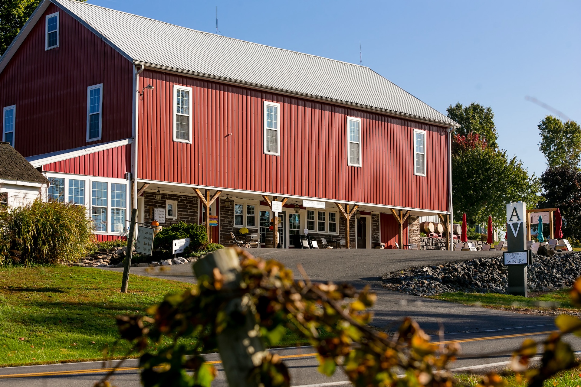 The barn at Armstrong.