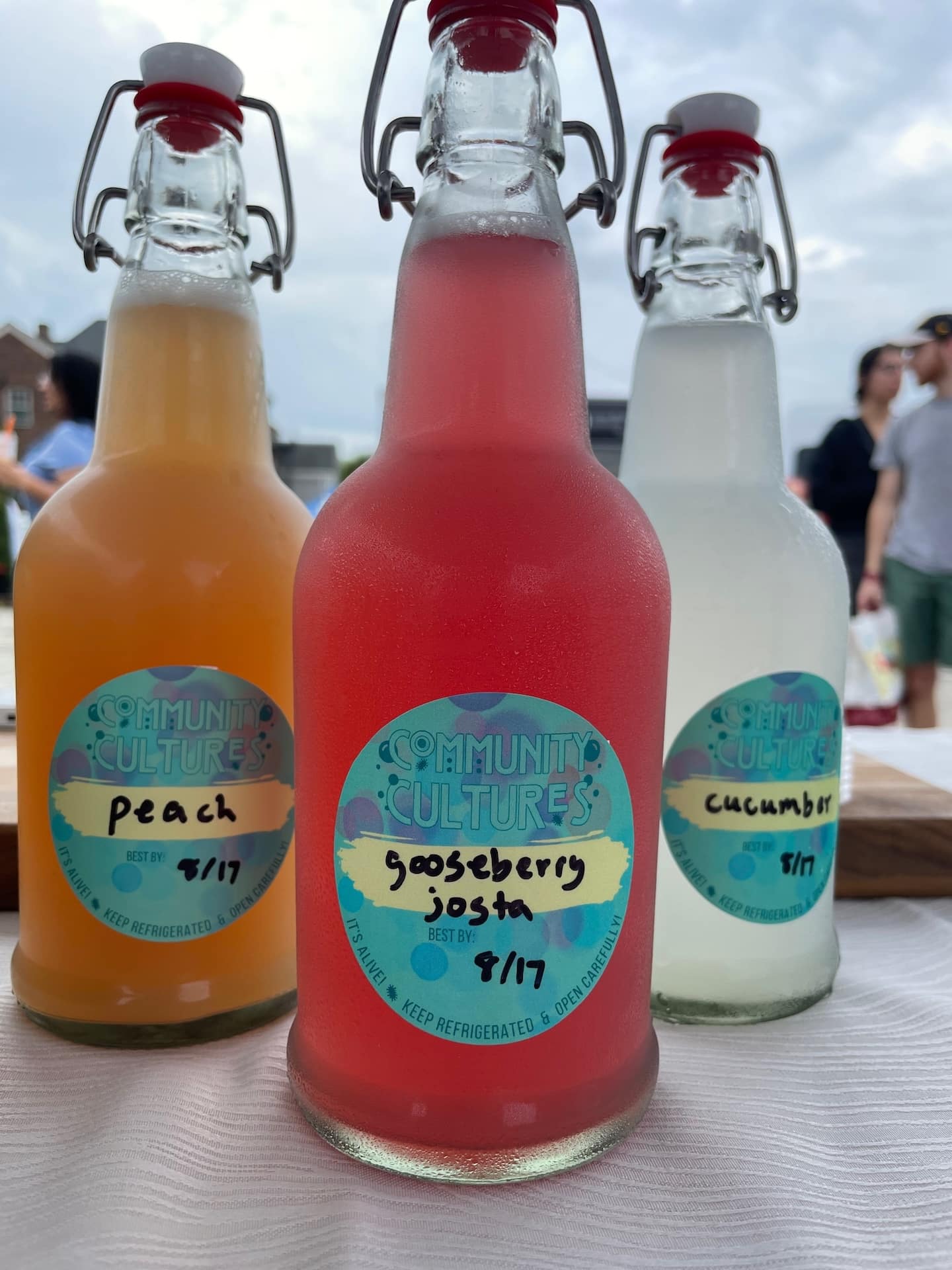 Wild sodas by Community Cultures.