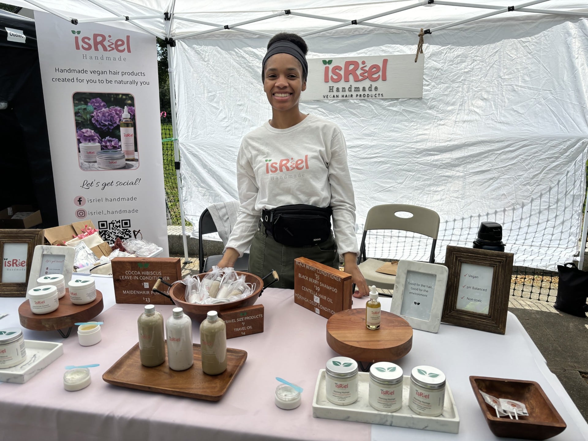 A vendor at Pottstown FARM. 