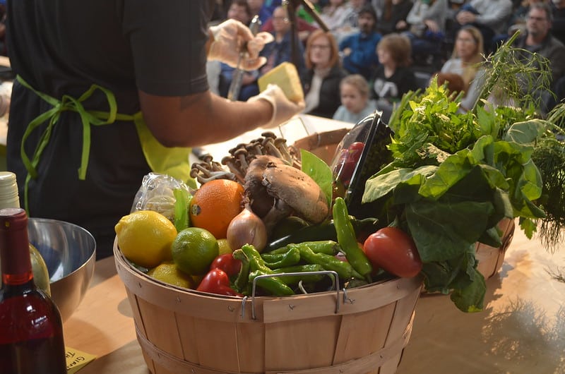 Thermador Chefs Challenge at Farm Show.