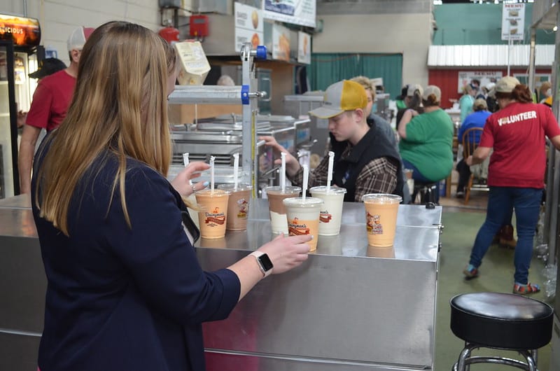 Milkshakes at the PA Farm Show.