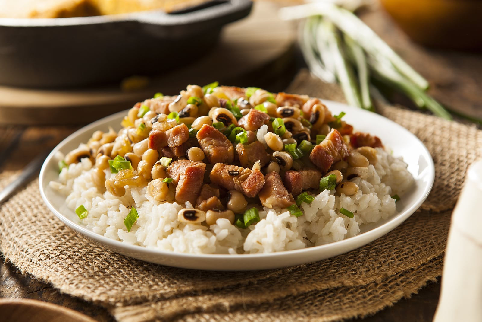 Hoppin' John dish.