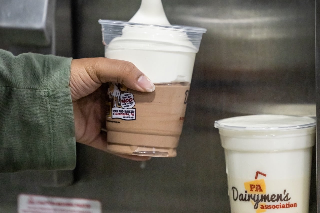 A Farm Show milkshake.