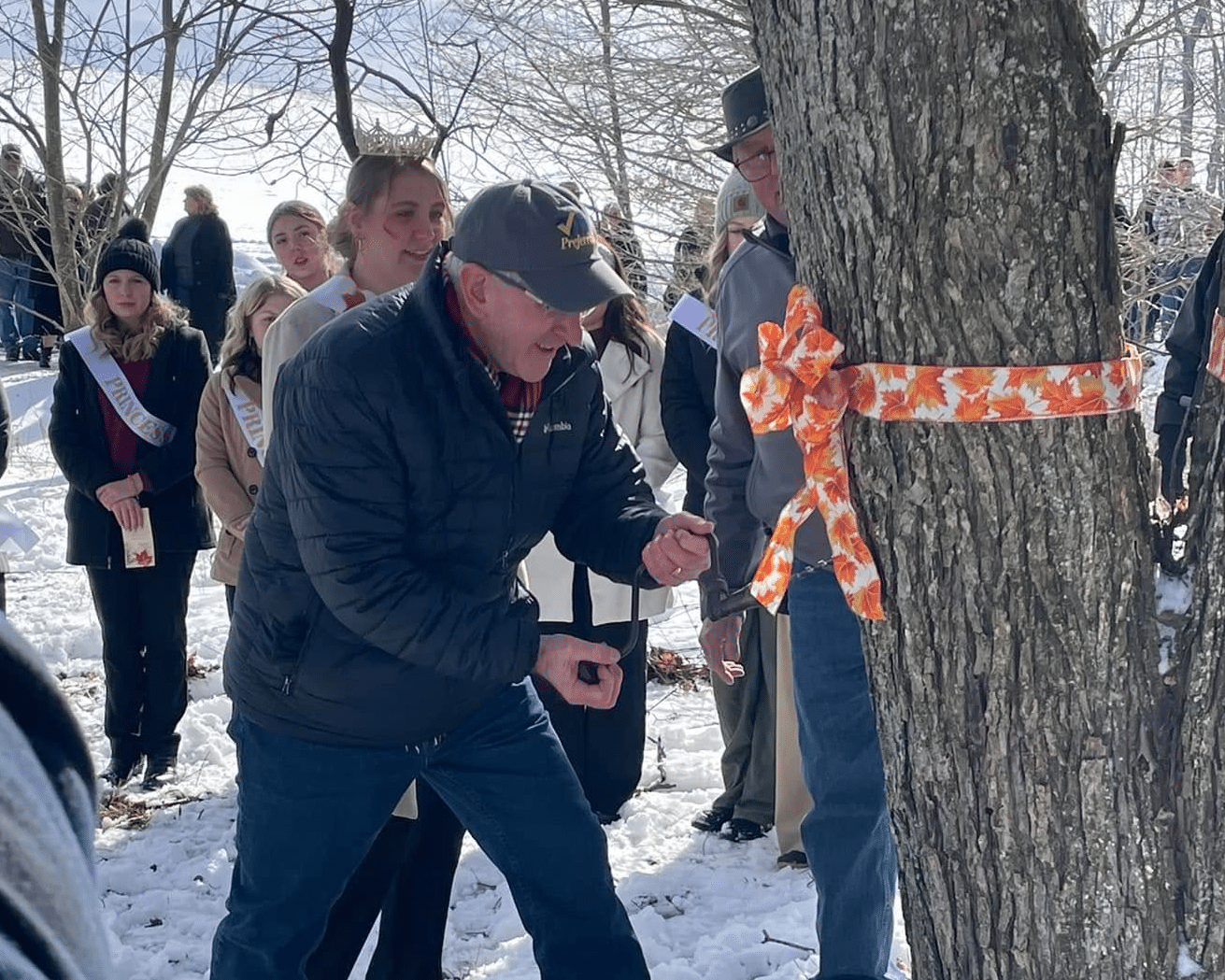 PA Agriculture Secretary Russell Redding kicks off tapping season in Somerset County